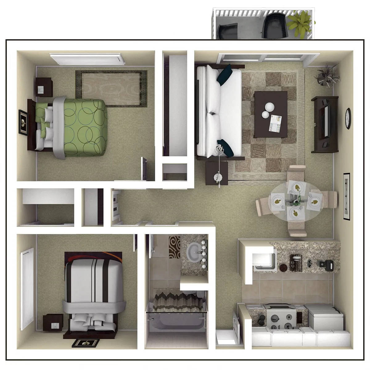 Floor plan Residence 4 Luxury