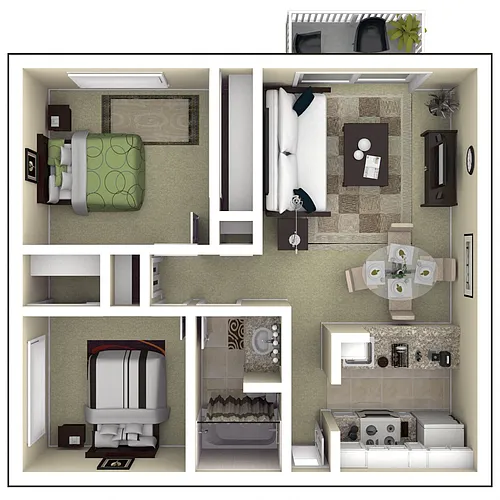 Floor plan Residence 4 Luxury