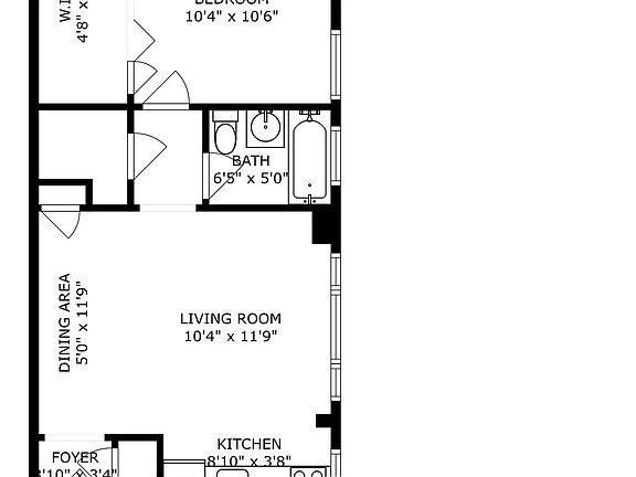 2nd image of 325 W 45th St APT 707