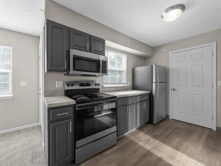 Kitchen with Stainless Steel Appliances