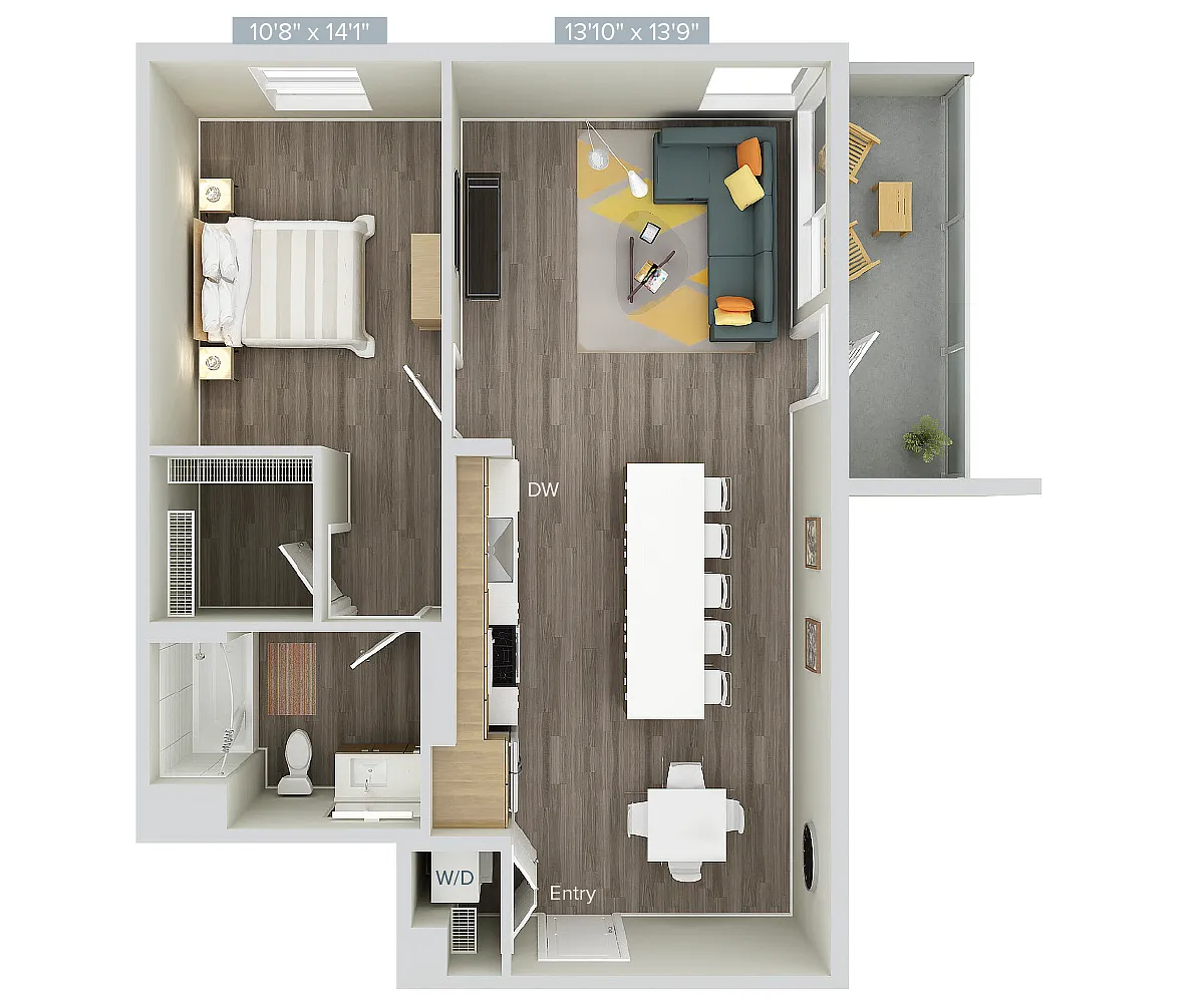 Floor plan A17-845