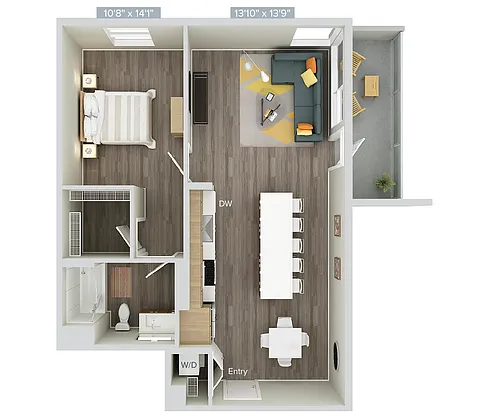 Floor plan A17-845