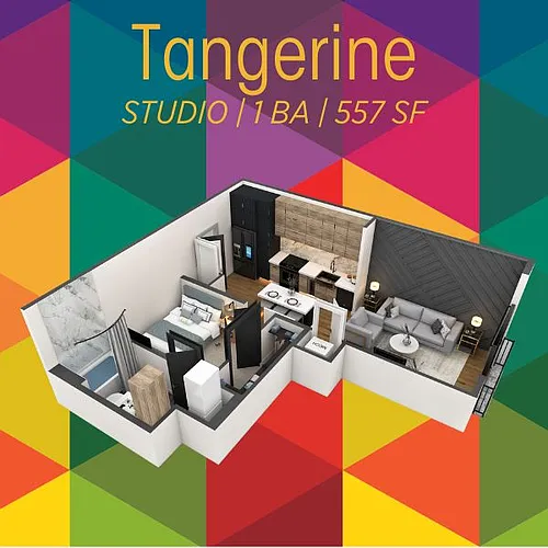 Floor plan Tangerine