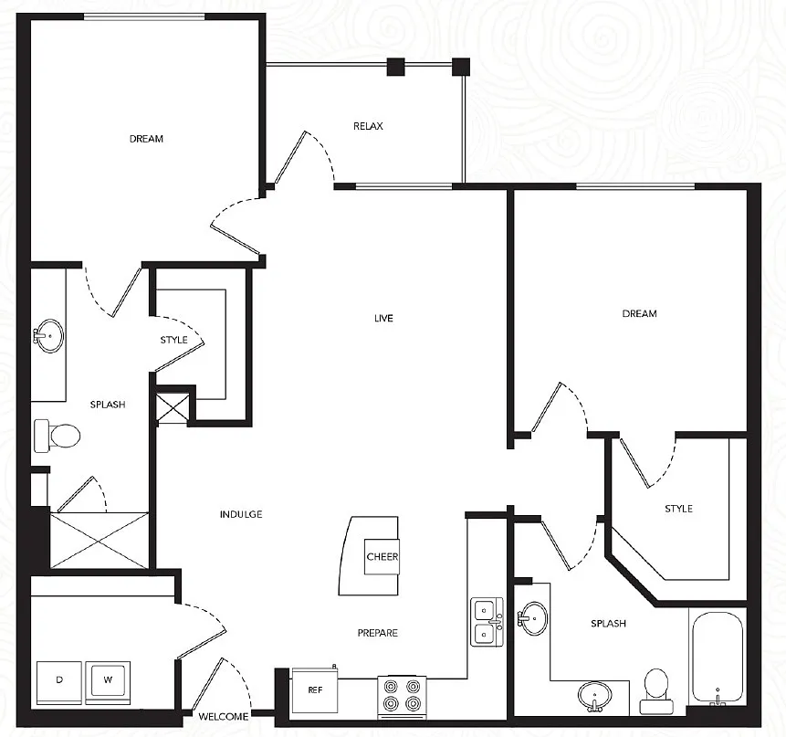 Floor plan B1