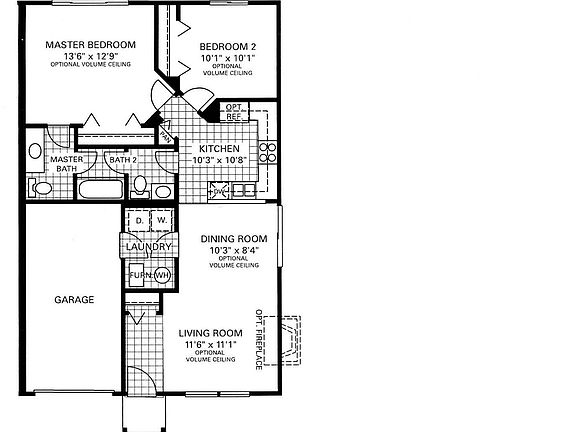 Austin Model Floor Plan