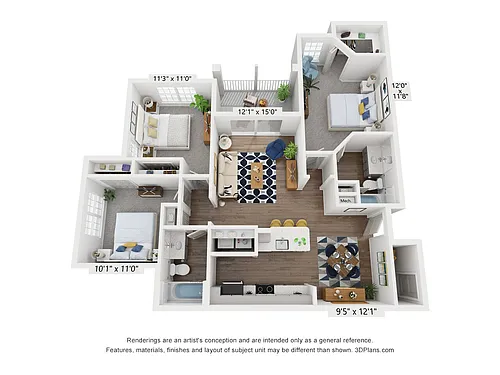 Floor plan C1