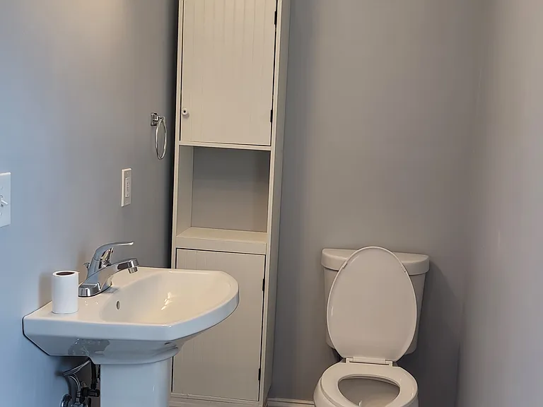 Second full bath, large with great storage!