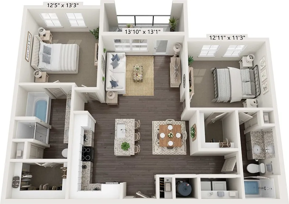Floor plan B2