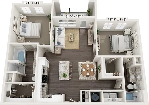 Floor plan B2