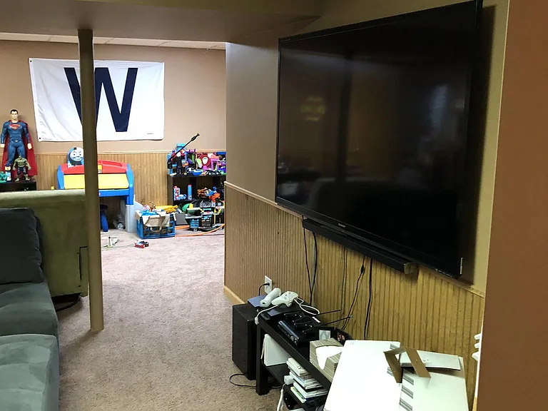 Finished basement