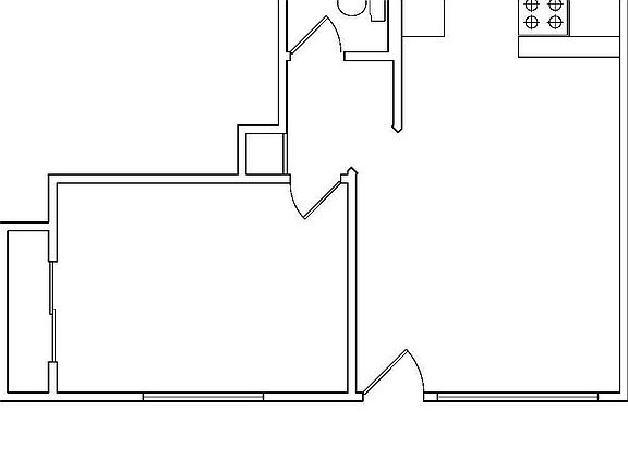 1x1 600 sq ft - B 1x1 600 sq ft - B