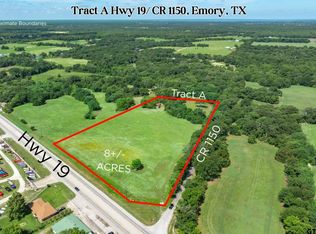 TRACT A State Highway 19 & Rs Cres #1150, Emory, TX 75440
