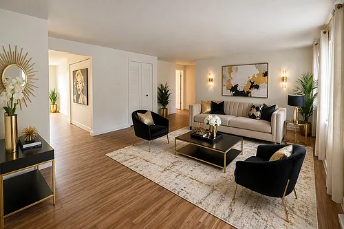 Floor plan Governours 2 Bedroom Lower Small Deluxe w/ Garage 
