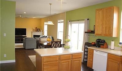 Open floor plan.