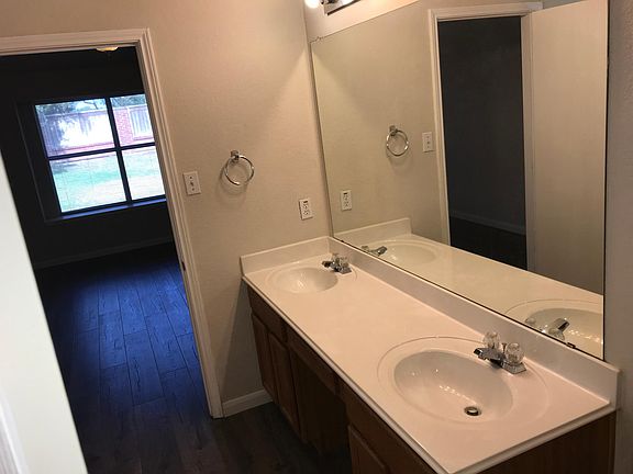 Master Bath with dual sinks