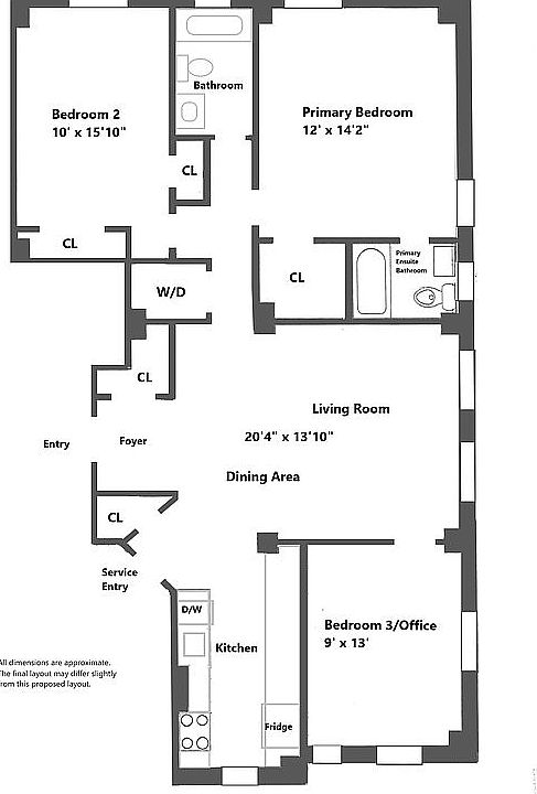1st image of 514 W End Ave APT 6A