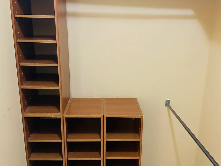 Walk in Closet with Organizers