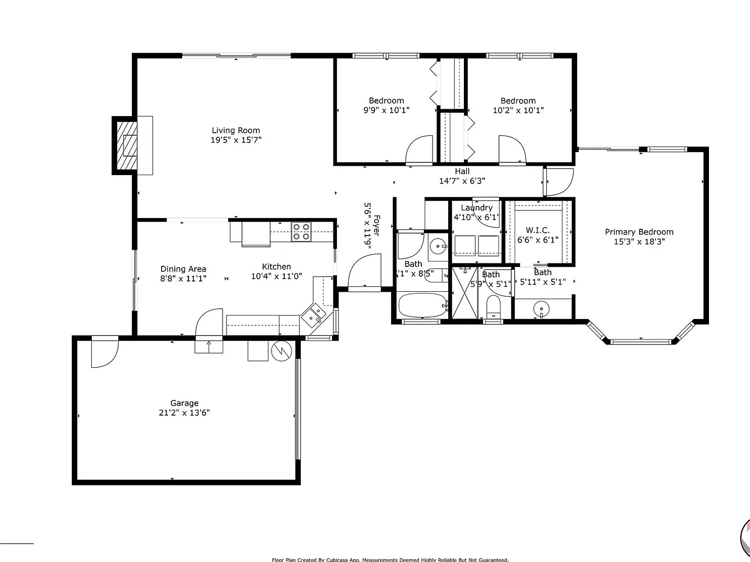3 bed, 1390 sqft, $3,600 — Photo 2