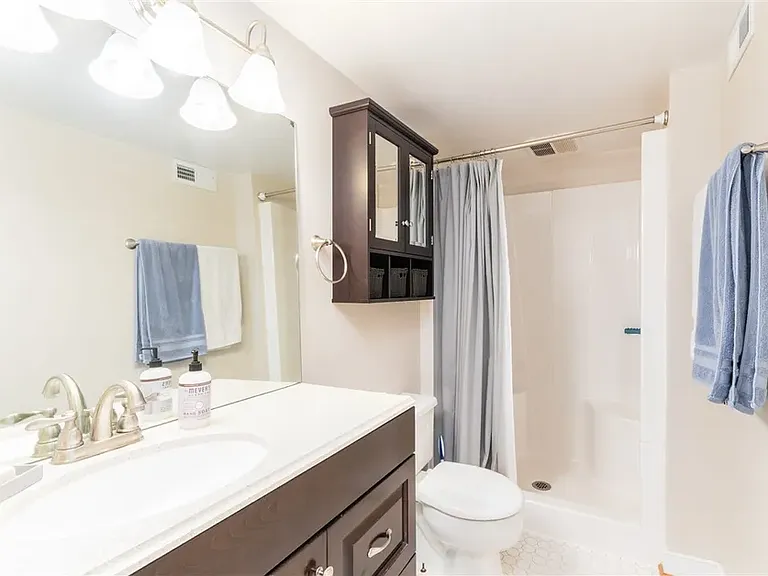 Basement bathroom