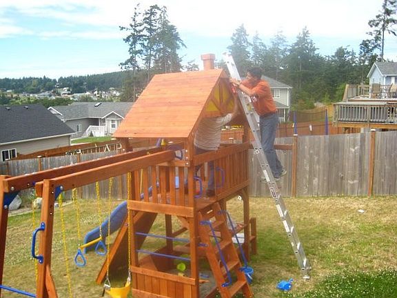 Backyard playset