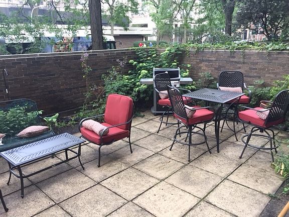 private terrace for the unit