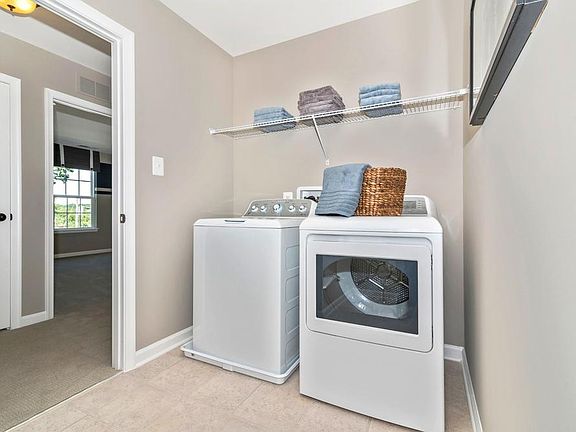 Laundry Room (W/D Included). This picture is of a like home, working on getting pictures taken of this home.
