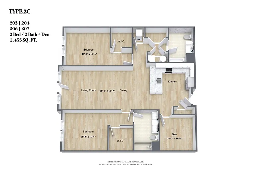 Floor plan 2C