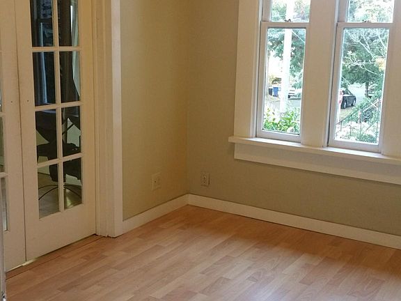 Darling bedroom with French doors