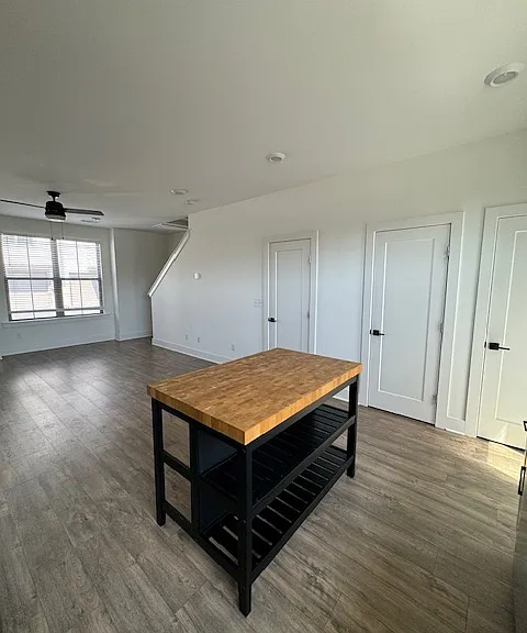 Kitchen looking into Living Room