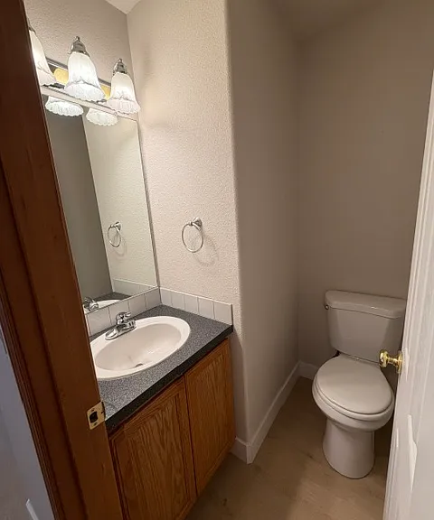 Half bath on main floor