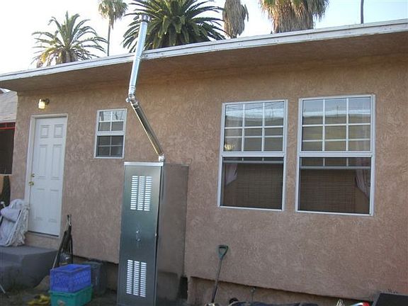 BAck of house double ply windows