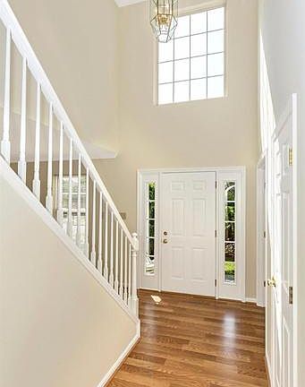 Two Story Foyer.