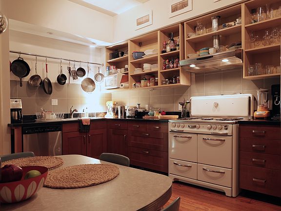 Kitchen West view