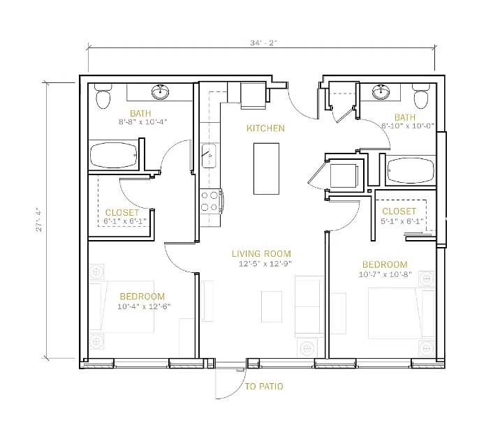 Floor plan C1