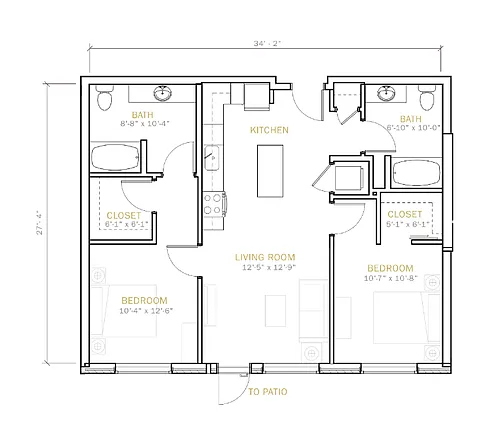 Floor plan C1