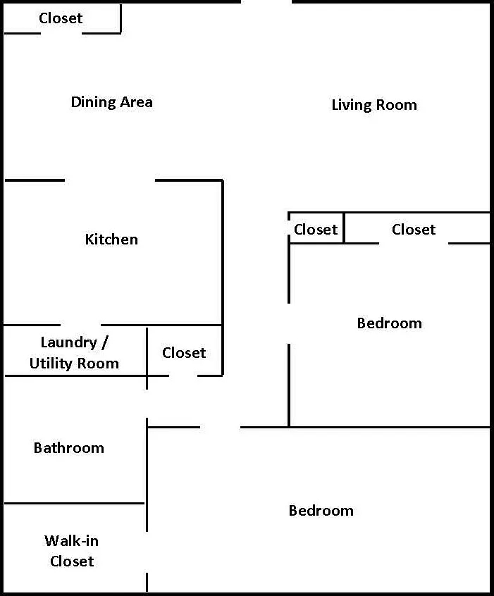 2 bed, 700 sqft, $850 — Photo 2