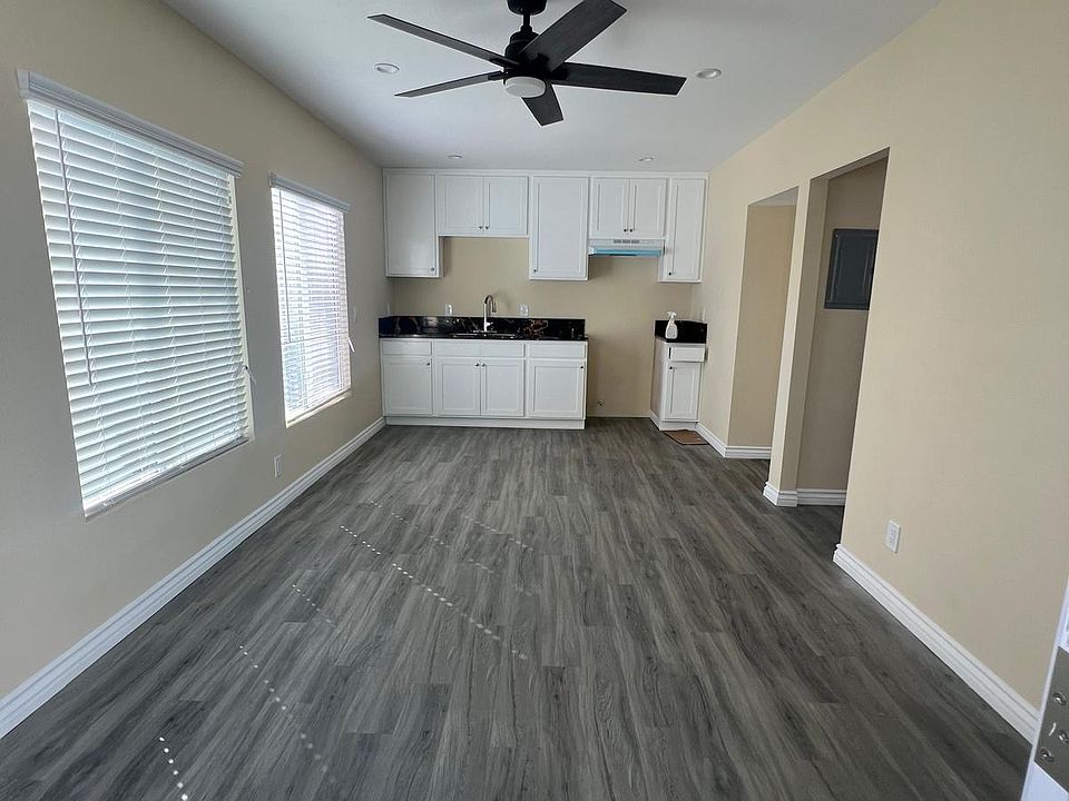 living room and kitchen