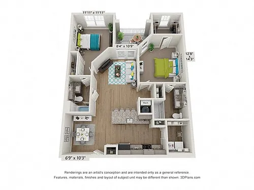 Floor plan Blaze