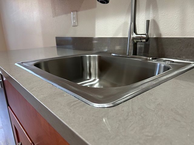 stainless steel sink