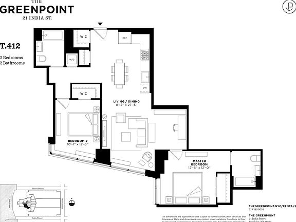 2nd image of 21 India St #412