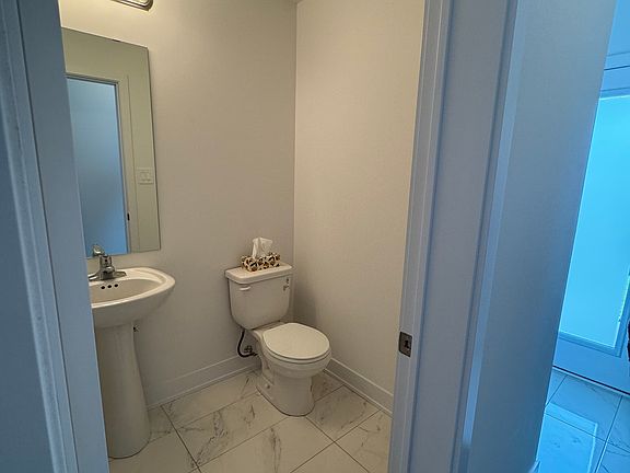 First bathroom/powder room