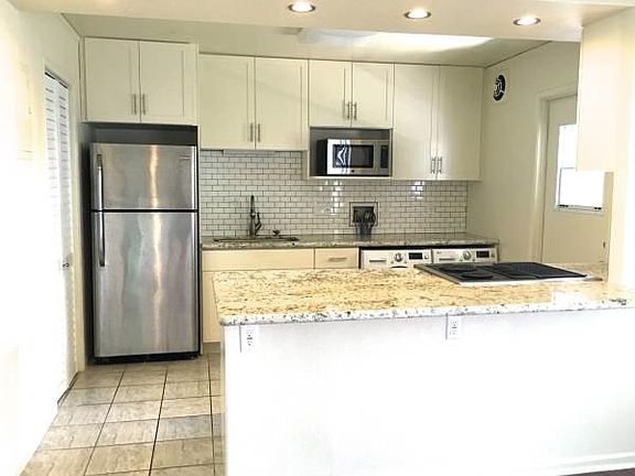 Kitchen with Jenn Air Stove