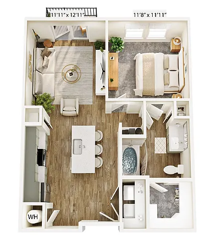 Floor plan A1