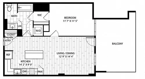 Floor plan Jeffrey