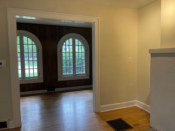 Living Room into Front Sun Room.