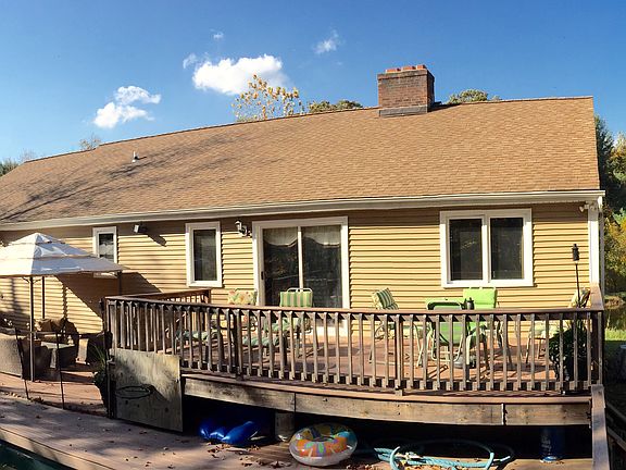 Panoramic view of deck