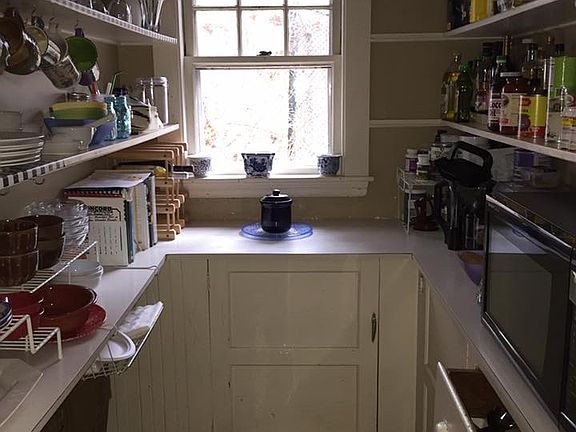 Pantry off kitchen
