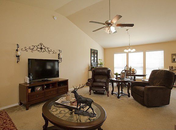 Large windows and soaring ceilings
