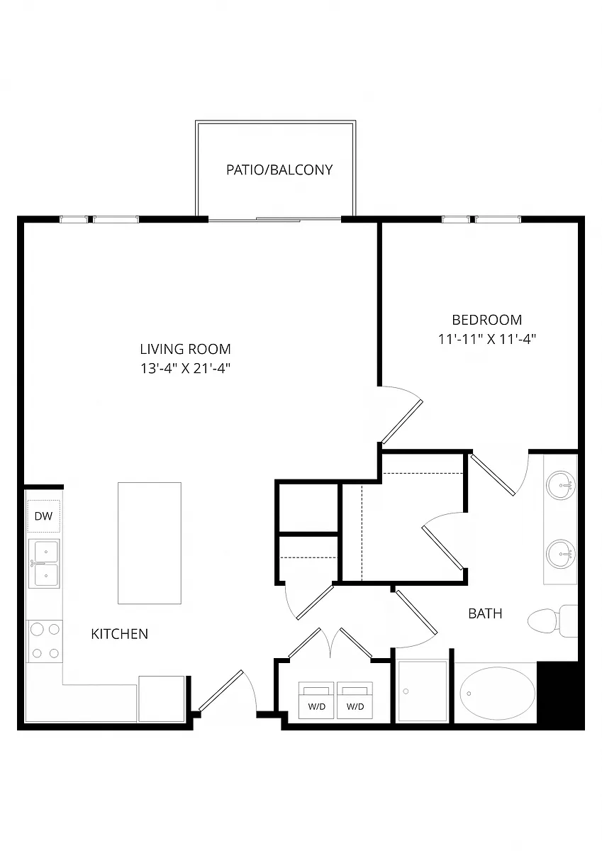 Floor plan B29 1X1
