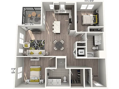 Floor plan B2S-Signature-1313sf